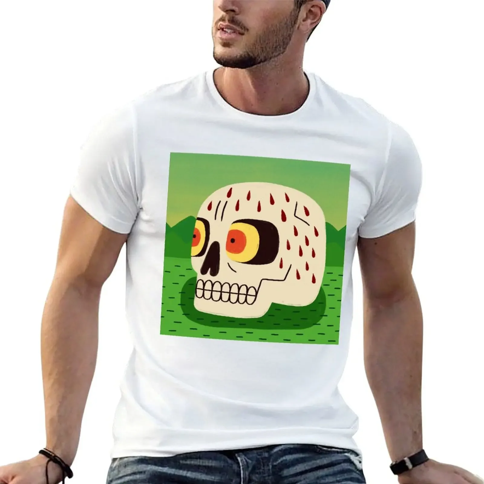 

Skull T-Shirt custom shirt plain funny shirt cotton shirts graphic mens graphic t-shirts