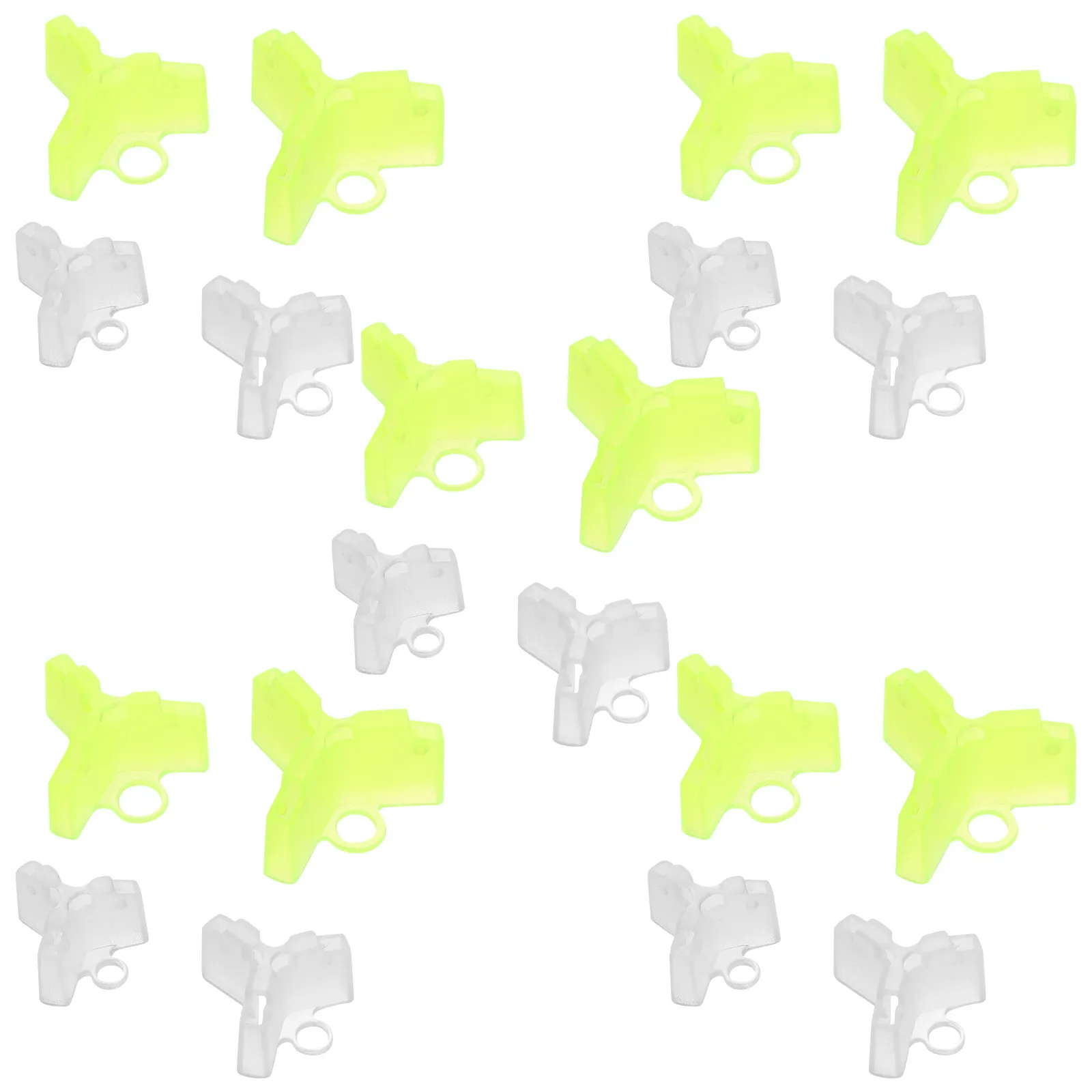 

240 шт. Защитные колпачки для рыболовных крючков, утолщенные, прочные, предотвращающие царапины, для тройных крючков