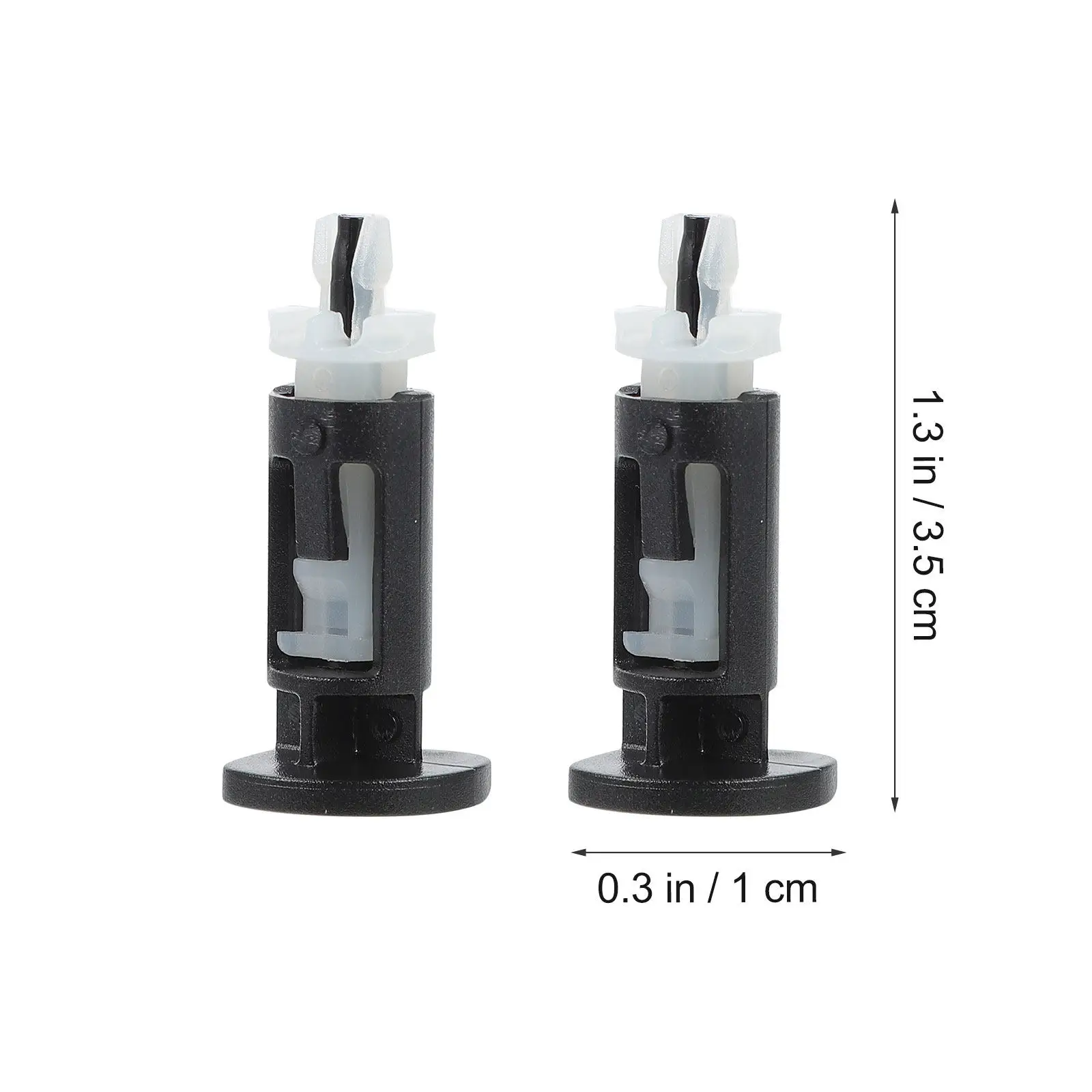 40Pcs CPU Heatsink Fan Mount Pin Strong ABS Material for 775 Socket Cooling Fan Assembly Fastener Computer Part