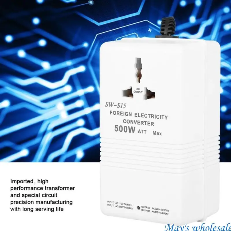 

500 Вт от 220 В до 110 В двойной электроэнергию для международного использования 448A 448A