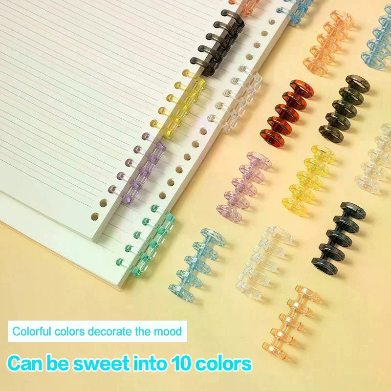 Accessories 20pcs Binder Binding 5 Uncomfortable Homemade High Quality Durable Material Easy To Install Ideal Gift Choice