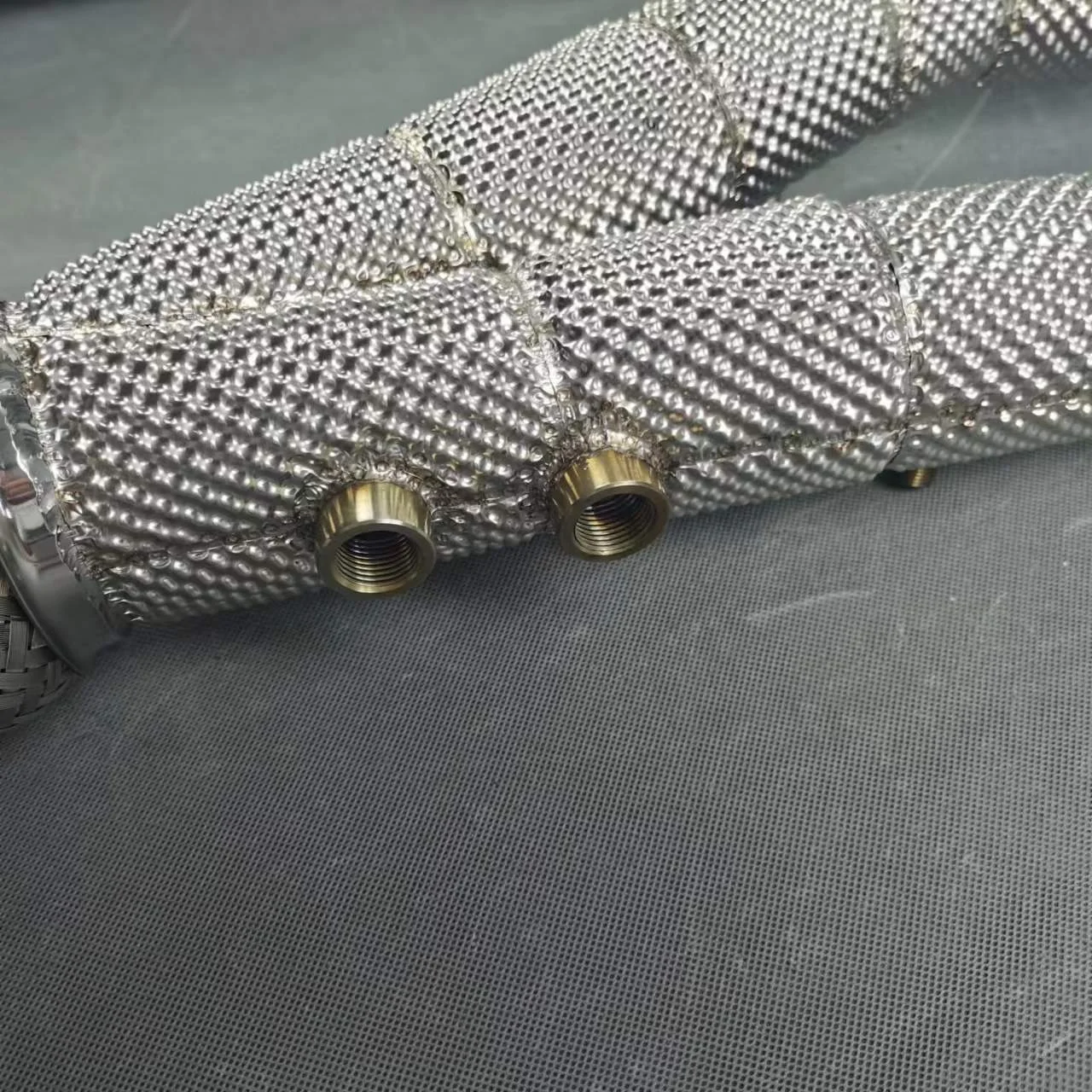 304 Stainless Steel Exhaust Pipe For Lamborghini LP700 LP720 LP750 Exhaust Downpipe With Heat Shield