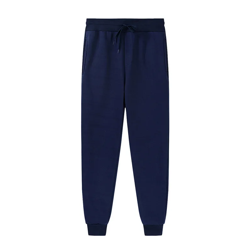 Sweatpants Elastic Waist Drawstring Joggers Solid Color Loose Fit Tapered Casual Sports Pants For Daily Wear