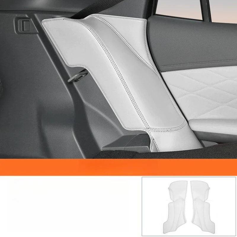 For Geely Galaxy Starship 7 Trunk Kick Guard C-pillar Tailgate Crash Protection Pad Interior Modification