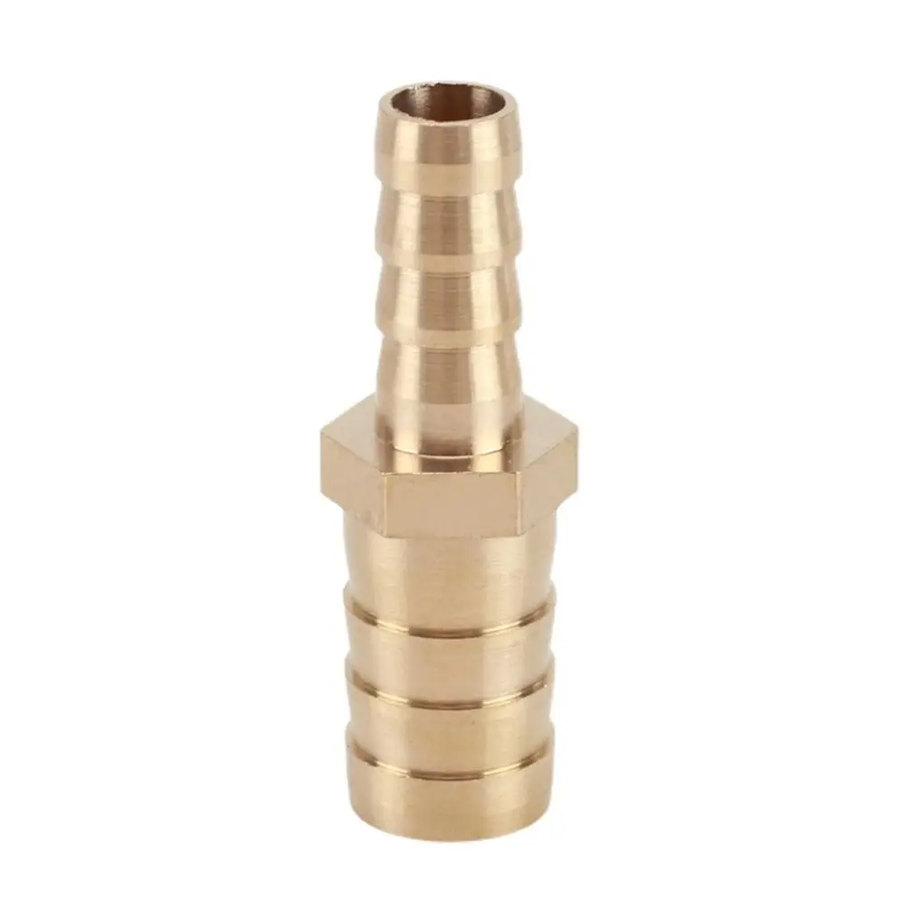 New Coupler Connector Adapter Straight Pipe Joint Pipe Fitting Brass Hose Barb Reducer Barb 2 Way Reducer Coupler PU PE Tube