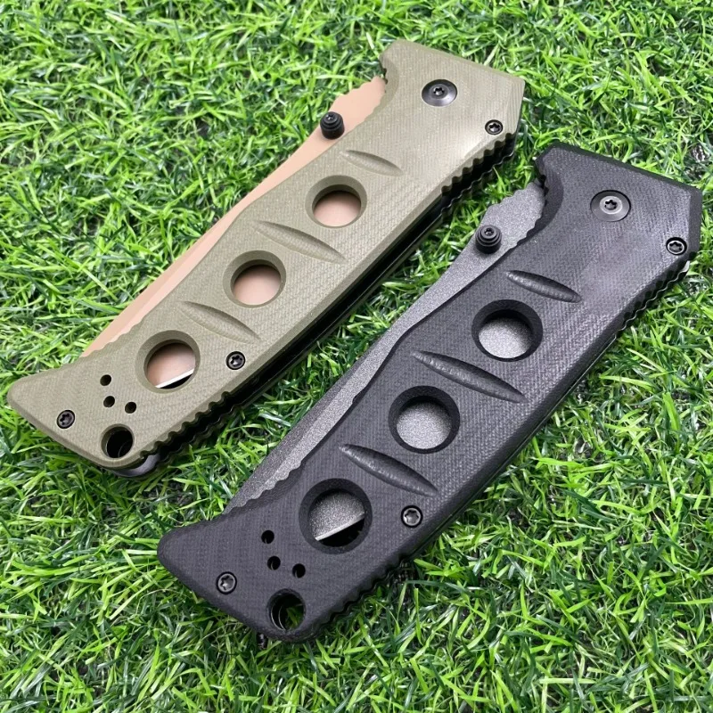Bm275 G10 handle outdoor high hardness folding knife EDC Outdoor camping emergency tools