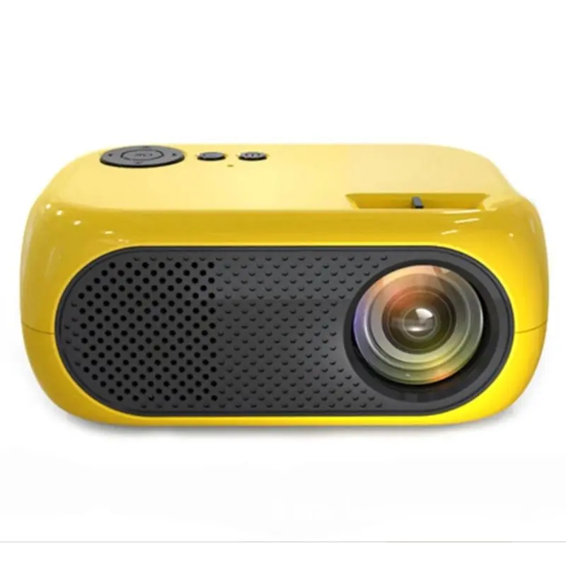 B04B-M24 Portable Mini Projector Home Kids Projector With Speaker For Outdoor Camping/Home Use With Remote Control EU Plug