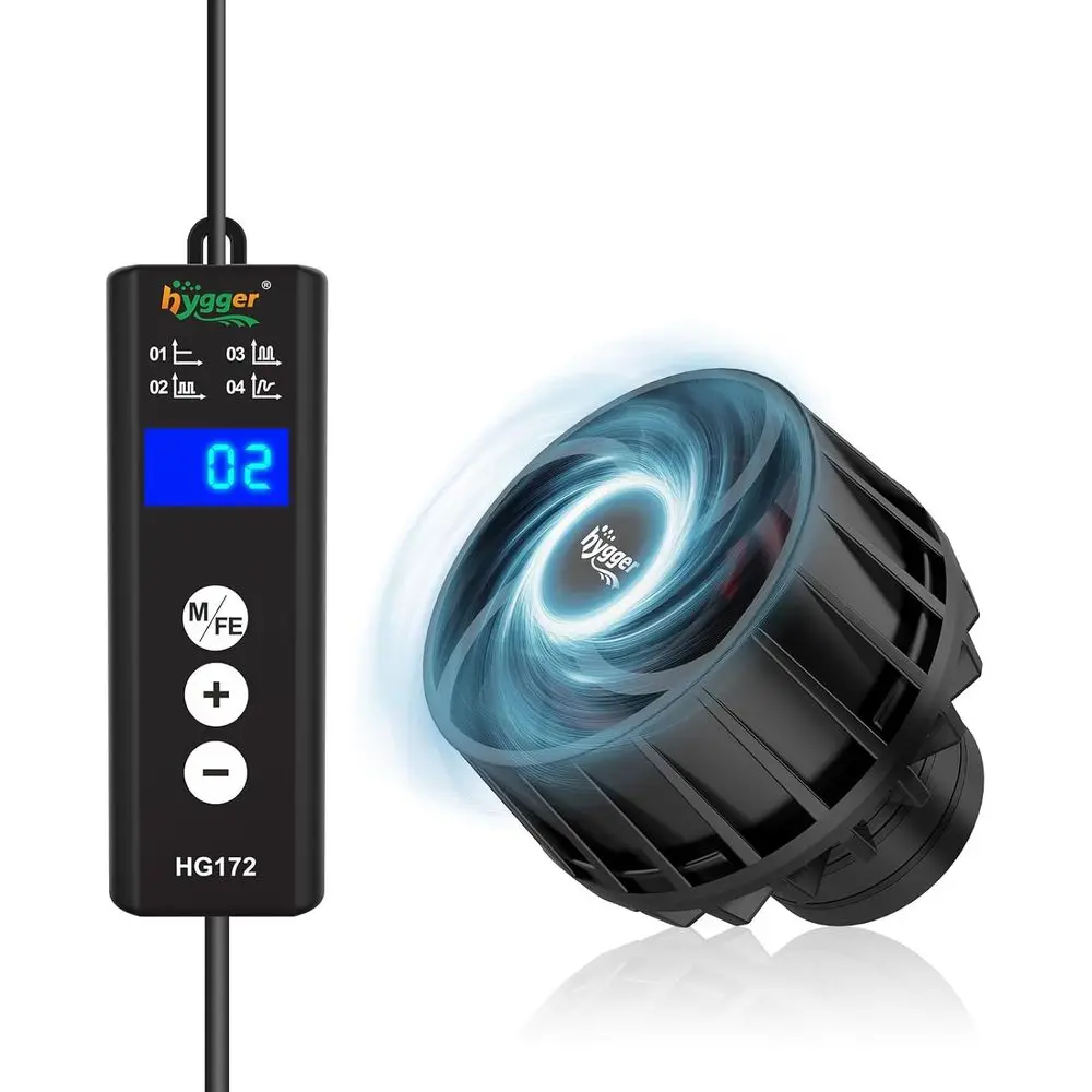 

Adjustable Power Wave Maker for 15-40 Gallon Saltwater and Freshwater Tanks Up to 792 GPH