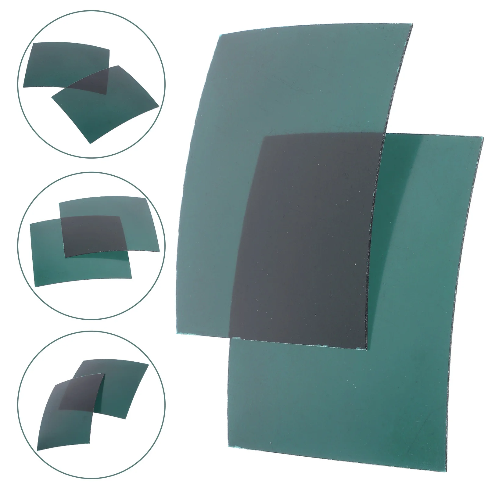 2 Pcs Sunglasses Lenses Repair Kit Polarized Replacement Eyeglass Kits Fixing