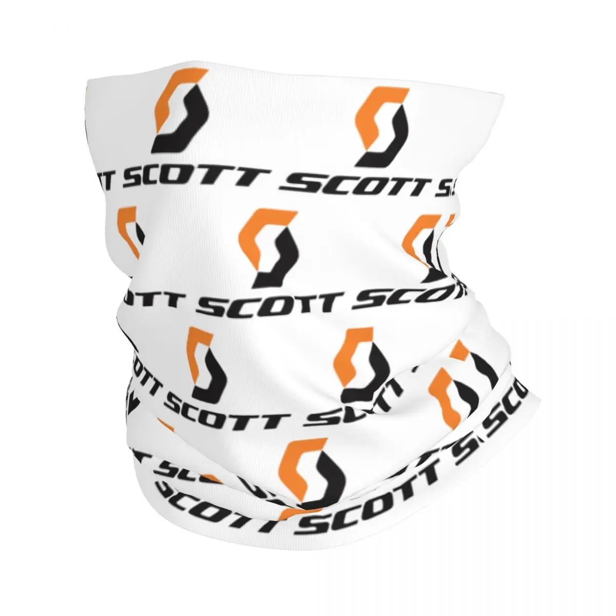 Scott Bike Logo Bandana Neck Gaiter Printed Face Scarf Multifunction Headband Running Unisex Adult All Season