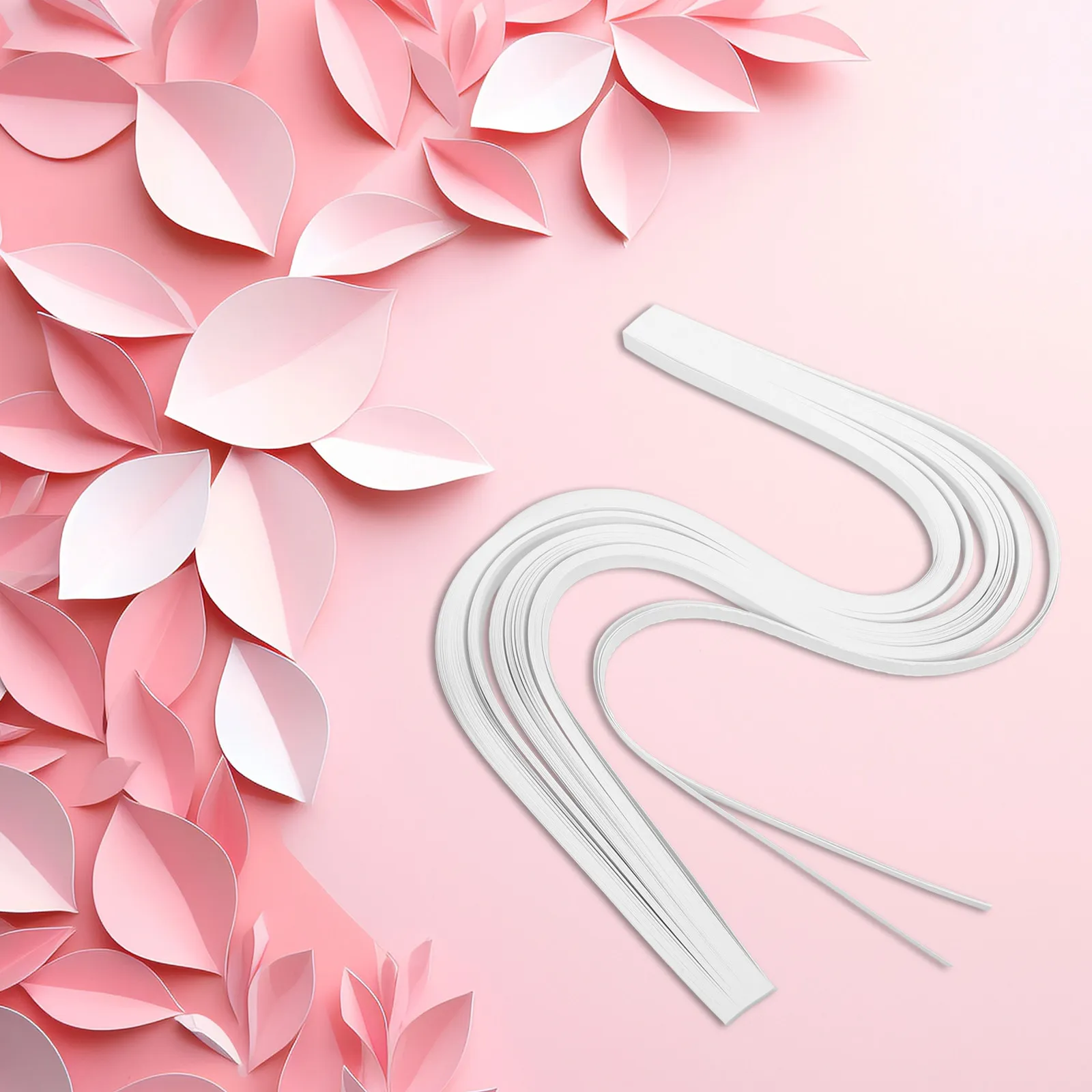 2 Sets Paper Quilling Diy Strip Craft Material Handcraft Making Kit White Tools