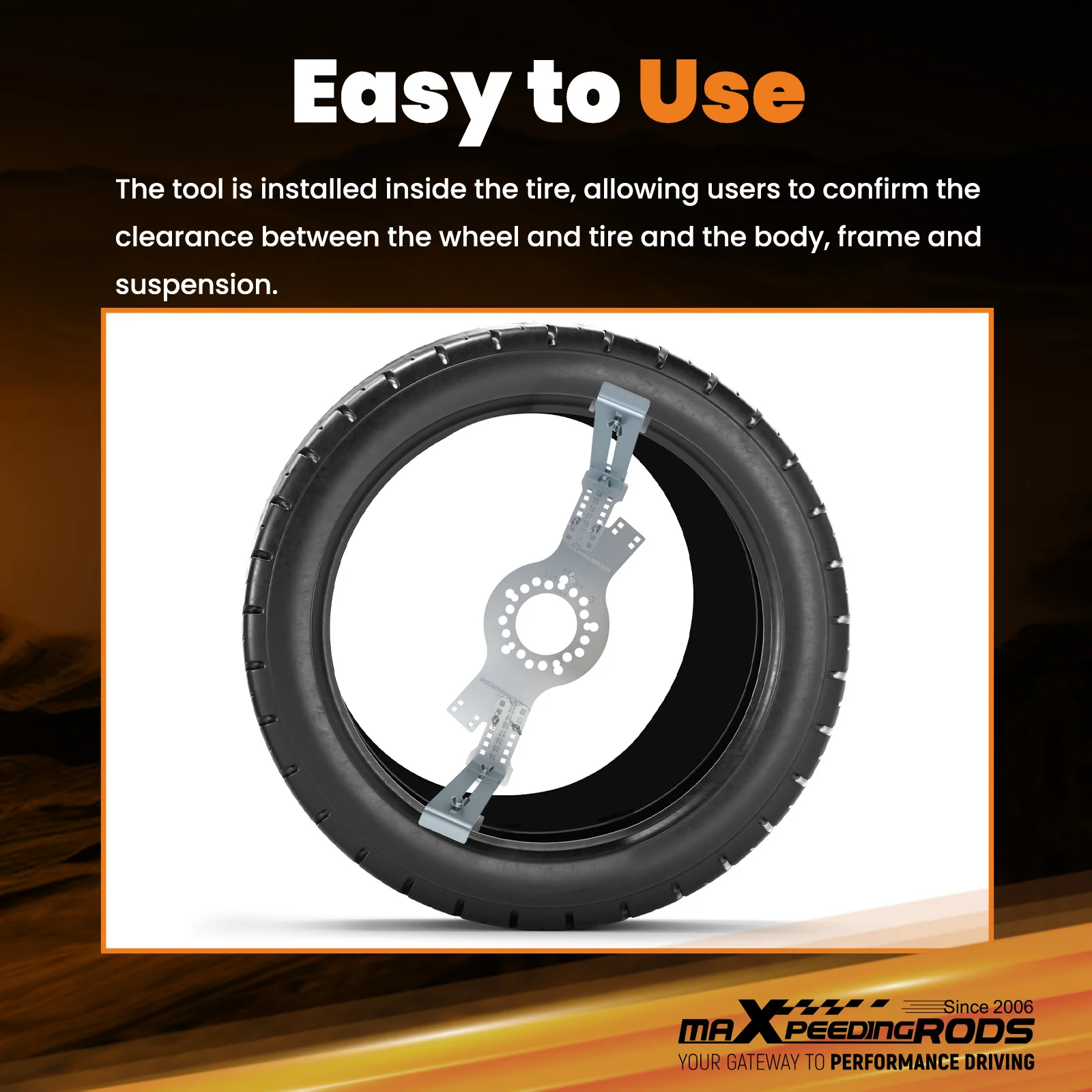 

2X набор инструментов для выравнивания колес для различных моделей ступиц, сталь с порошковым покрытием, черный цвет