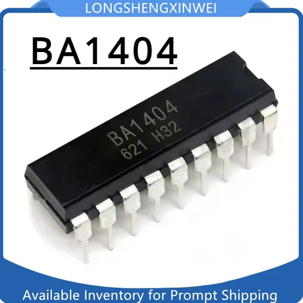 1PCS BA1404 DIP18 FM Emission Integrated Circuit Chip New Original