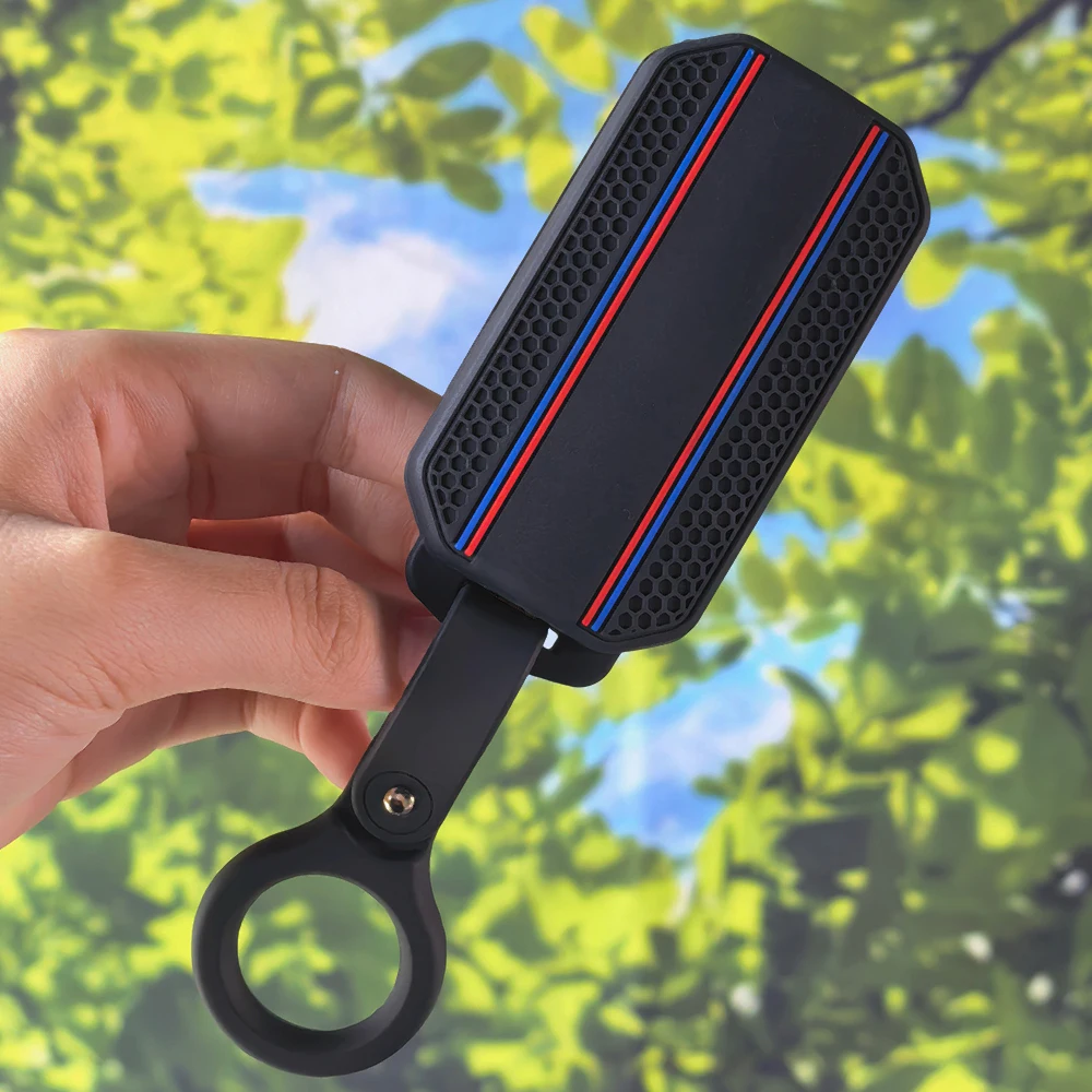 Sport Stripe Silicone Key Case With Keychain for Chery JAECOO J5 J7 J8 Omoda5 C5 Tiggo8 Pro Max Tiggo9 Smart Fob Holder