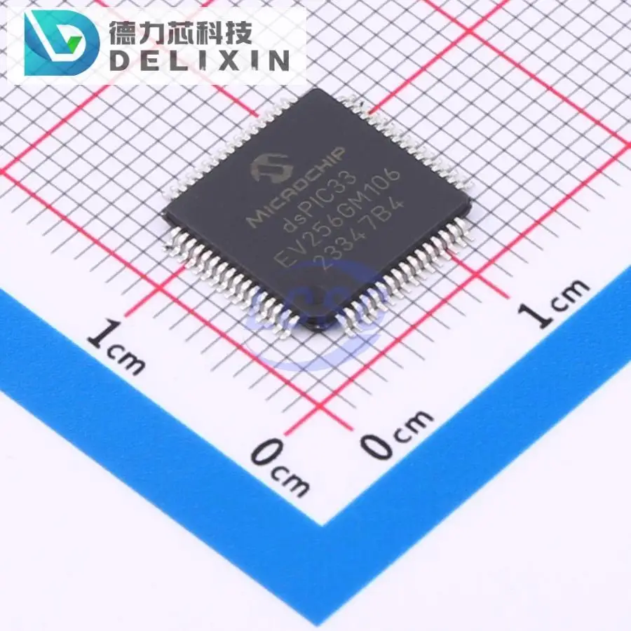 

dsPIC33EV256GM106-I/PT 280MHz 256KB 53 TQFP-64(10x10) Digital Signal Processors (DSP/DSC) chips New original