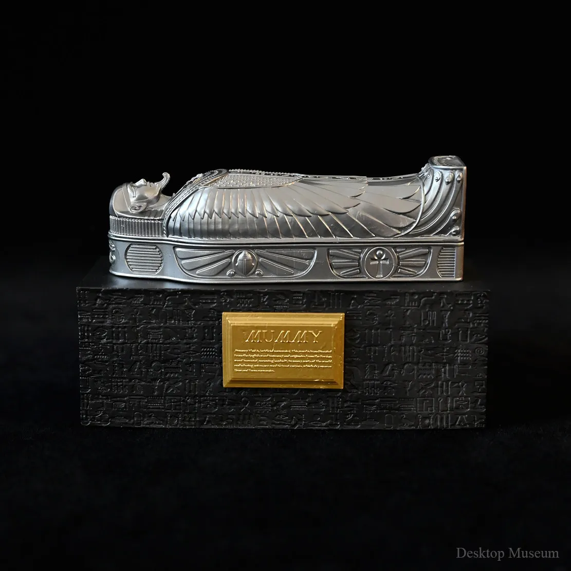 145mm Egyptian Pharaoh Mummy Resin Model Home Desktop Ornaments and Decorations Finished Colored Product Figurine Gift