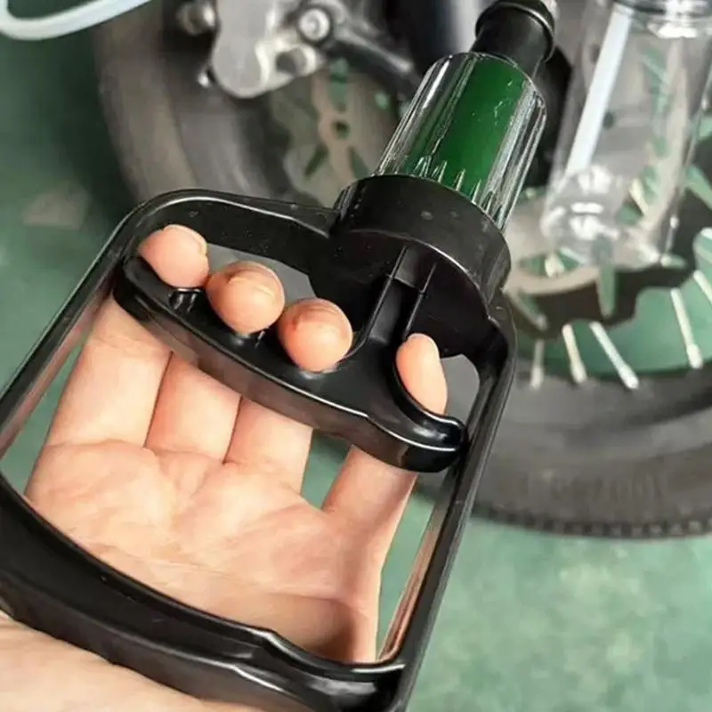 D5BE Oil Change Tool for Motorcycle, Hand Pump Extractor with Plastic Bottle and Hose Arrangement for Oil Transfer