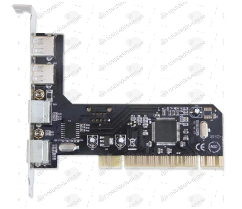 Keyboard Mouse Adapter Card PCI 32bit to 2x PS2 PS/2 + 2x USB 2.0 Port for PC