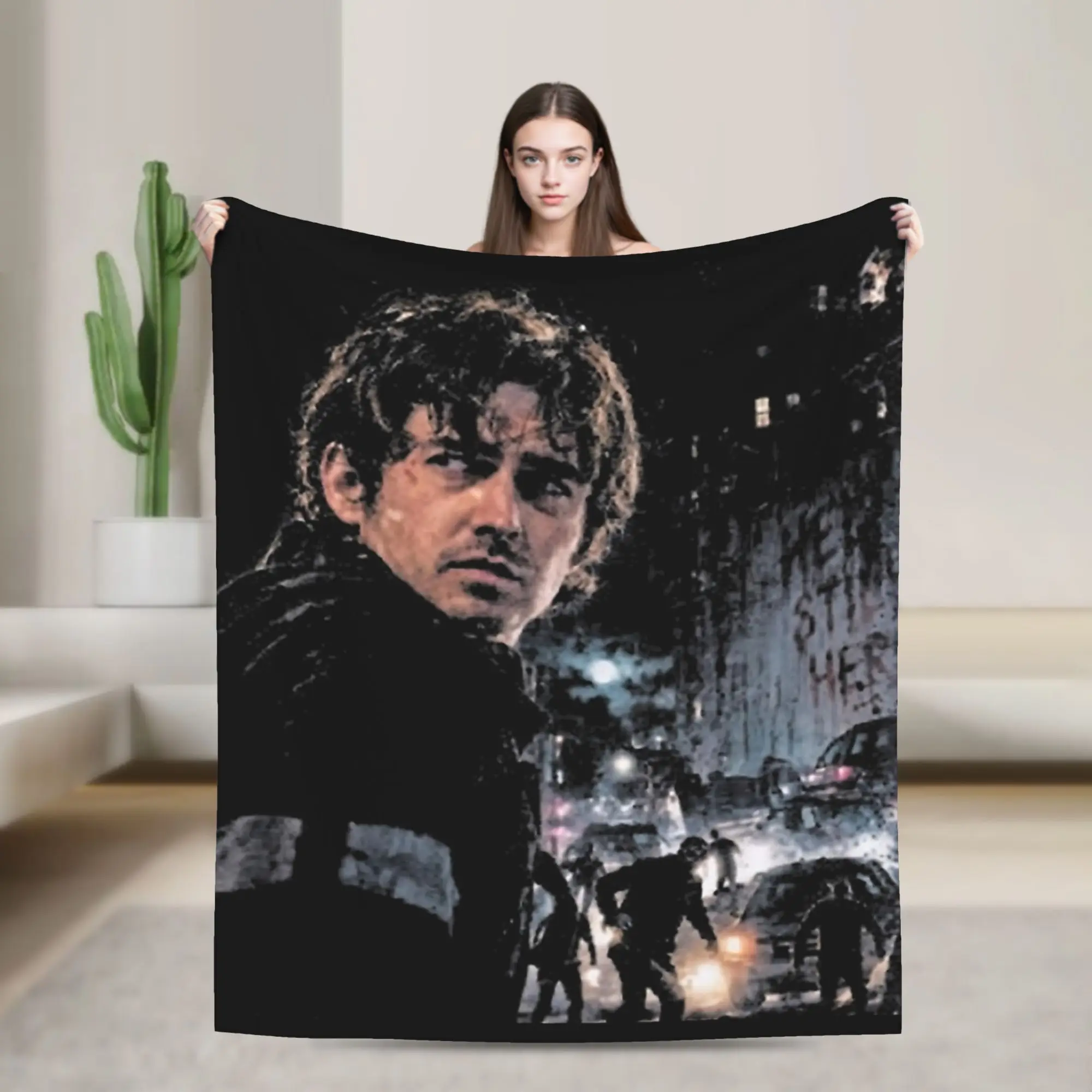 Bryan Zach Cregger 2026 RE Movie Bryan Blanket Fleece  Super Soft Throw Blankets for Bedroom Sofa Bed Rug