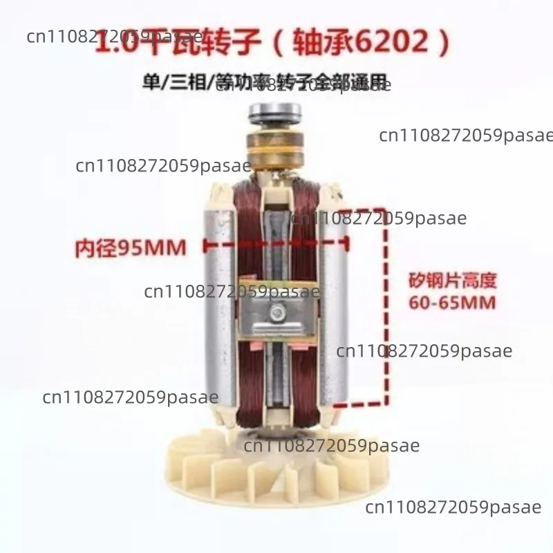 5 KW Single-Phase and Three-Phase Generator Stator and Rotor Assemblies and Coil Parts