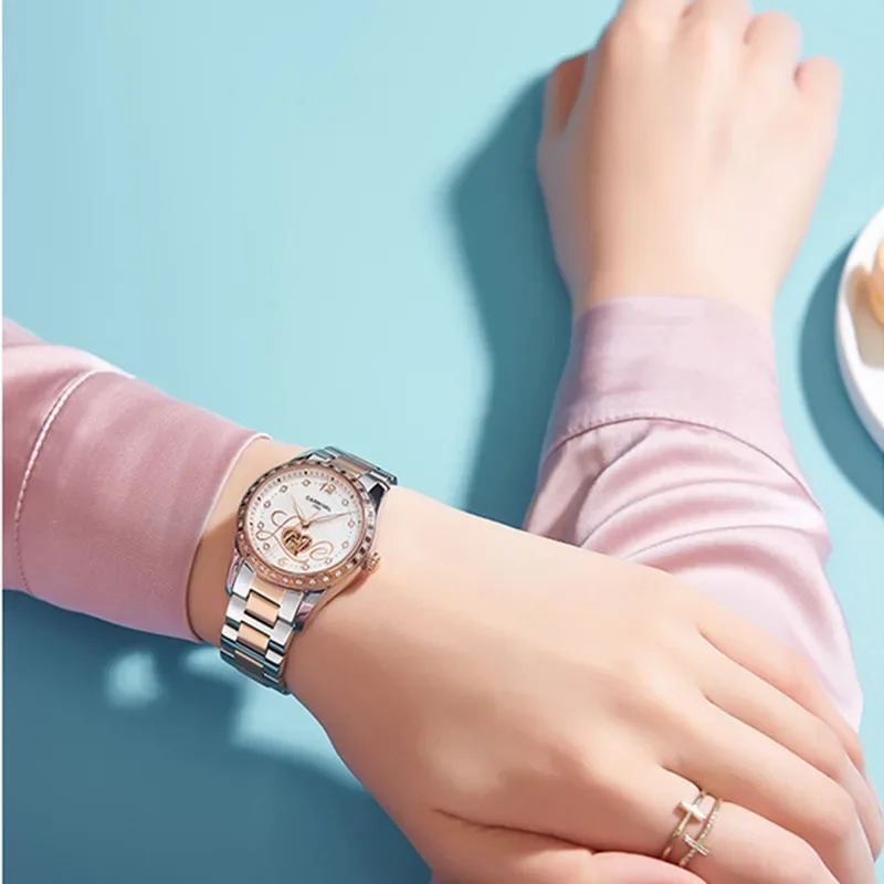 IW Карнавальные аксессуары для женщин Механические наручные часы Автоматический механизм Сапфировое зеркало Светящиеся водонепроницаемые роскошные часы