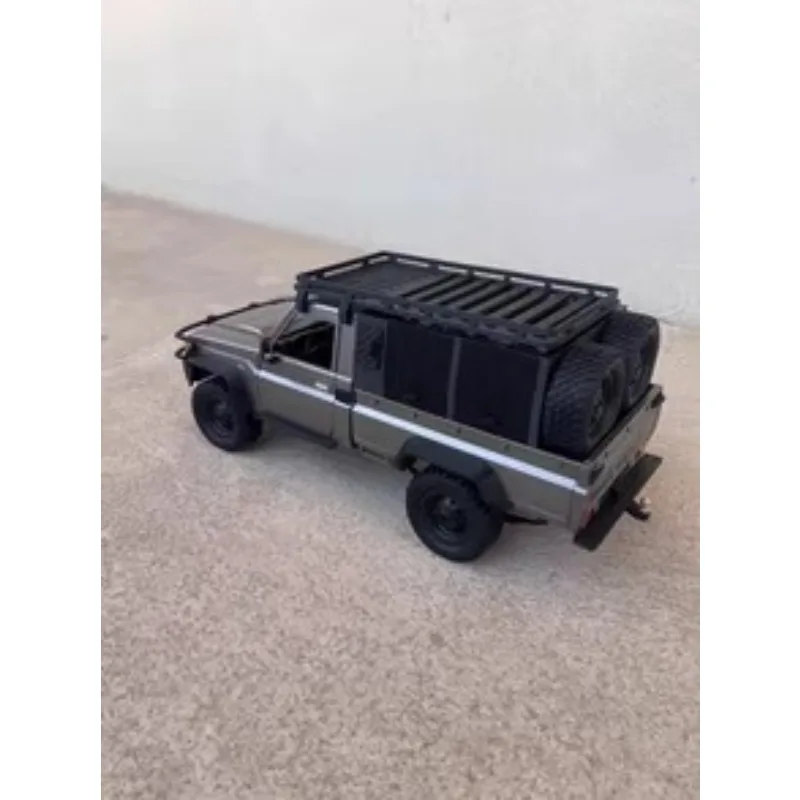 1/12 Scale MANNIU MN82 LC79 RC Pickup Truck Upgrade Parts - Aus Style Heavy-Duty Rear Cargo Box with Open/Close Function