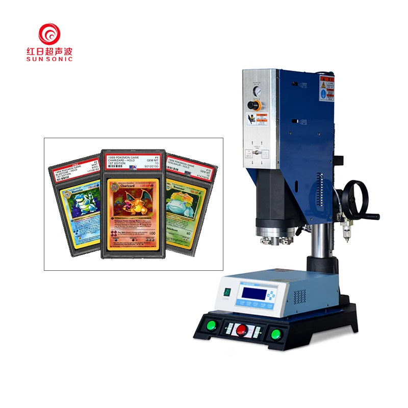PSA Clear Graded Card Slab Ultrasonic Plastic Welding Machine for Sports Grading Card Acrylic Case Sealing DNA Sonic Welder