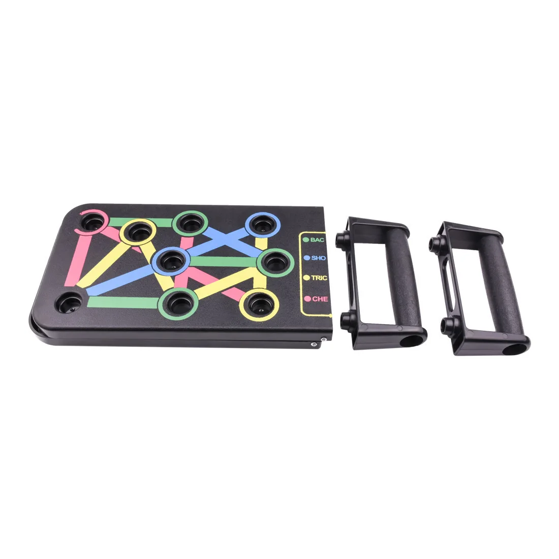 Me Foldable Workout Board Prone Abdominal Trainer Multifunctional Arm Chest Fitness Gear Tool