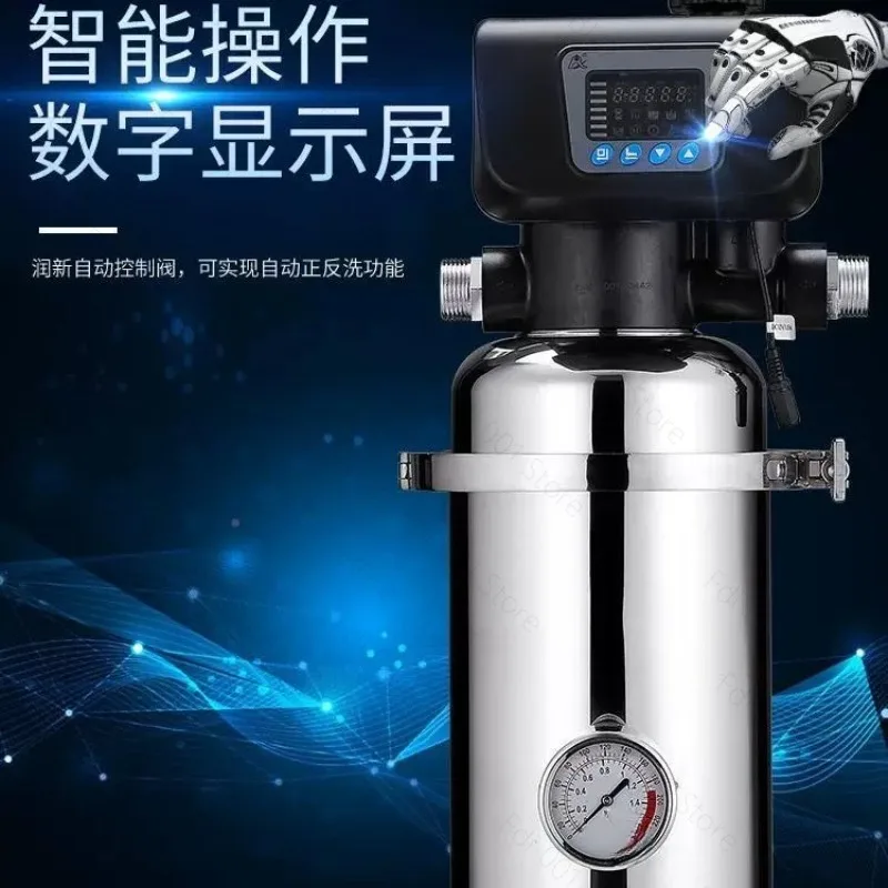 Self-Cleaning Whole House Water Filter System, UF Purifier with Auto Backwash, Protects Pipes from Sand/Rust in Tap & Well Water