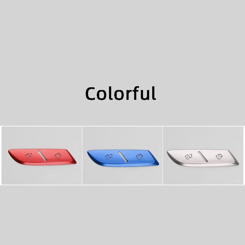 Door Lock Control Button Decorative Cover Protector Shell Car Stickers For MG MG5 2021 Interior Accessories