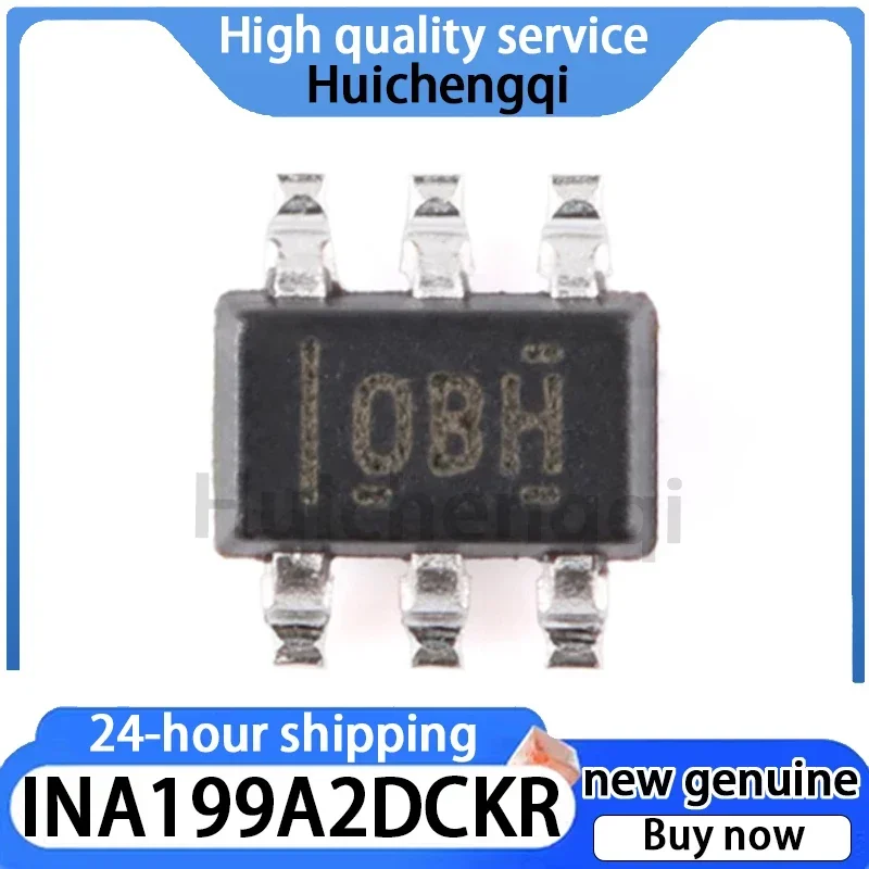 10PCS Genuine INA199A2DCKR SC-70-6 Bidirectional Current Sensing Amplifier Chip
