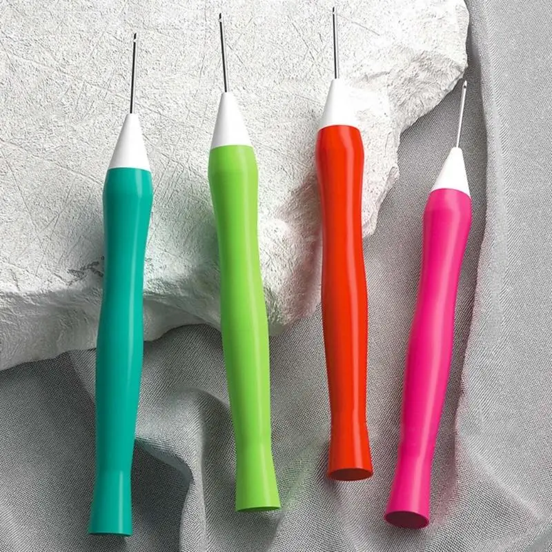 H0xc Nadel Ruggarn Nadel Tragbares Stickstrick -Stickwerkzeug