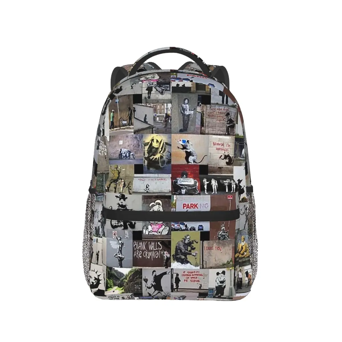 

Рюкзак Бэнкси, Лидер продаж, рюкзак большой емкости для мальчиков и девочек, сумка для книг, школьная сумка, сумки на плечо для мужчин и женщин