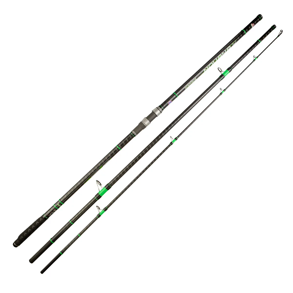 Full Fuji 4.2m 4.5m Super Hard Lure Weighing 100g-600g 3 sections High Carbon Fiber Surf Long Casting Rod