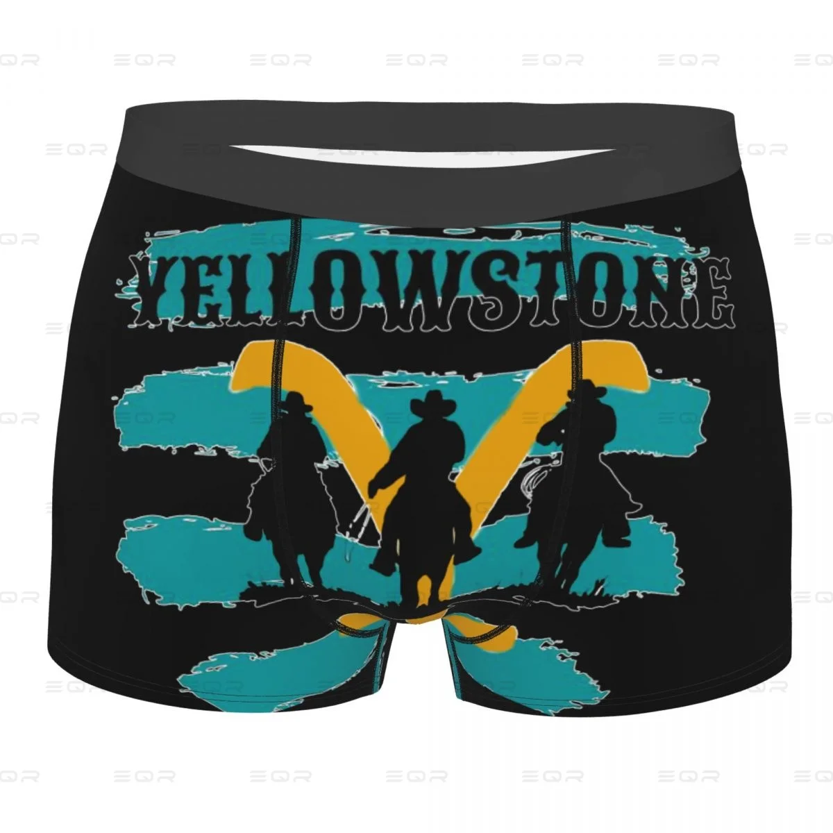 Cowboy Et De Yellowstone Dutton Ranch Men Underpants, Highly Breathable printing High Quality Gift Idea