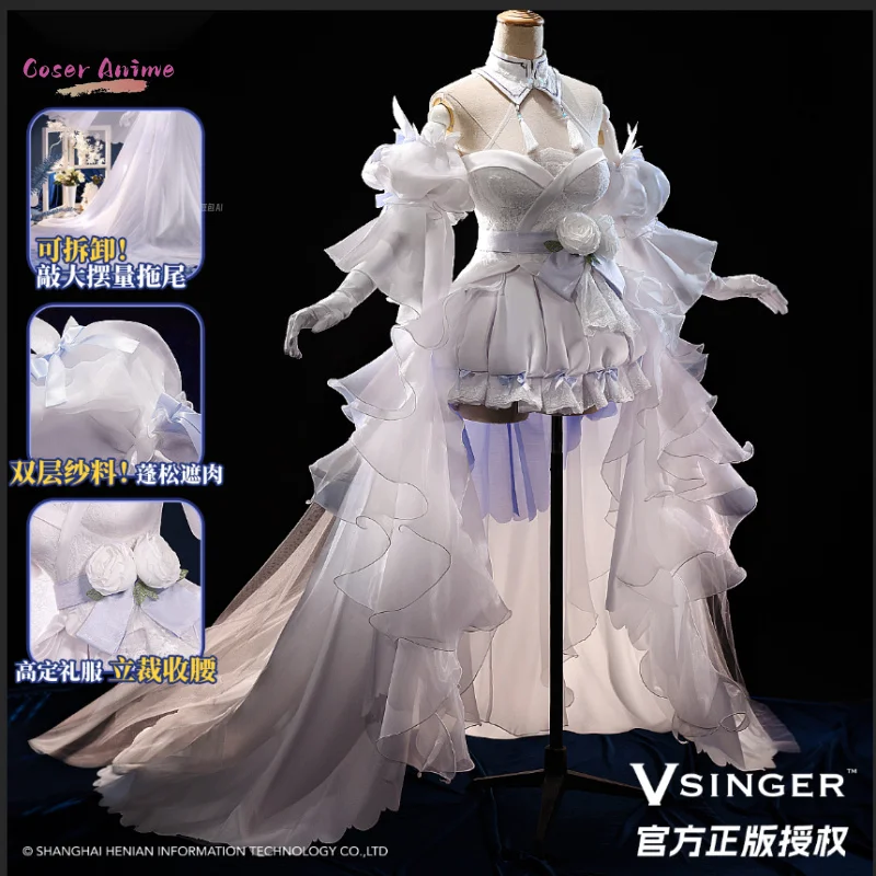 [Coser] ゲーム Zhiyu Moke Luo Tianyi コスプレ衣装制服ハロウィンカーニバルパーティークリスマスプレイ役割服服