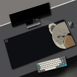 Tapis de souris média en caoutchouc Oni de style Oni pour gamer, antidérapant, artistique, pour bureau, ordinateur portable, clavier, 90x40cm