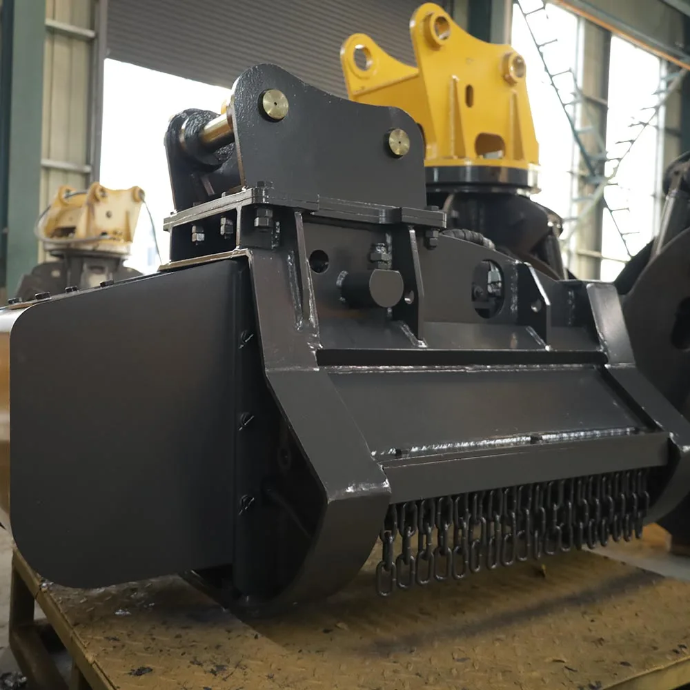 MONDE Bagger Mulcher Bagger Dreschmäher Baumbrecher Super Brush Chipper Rasenmäher