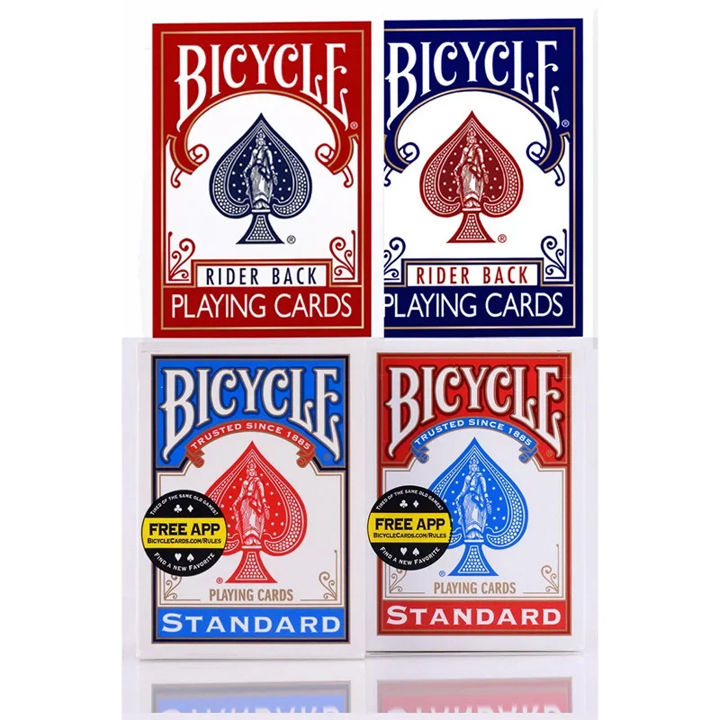 Blue/Red Original Bicycle Playing Cards Rider Back Standard Decks US Edition Paper Poker Cards