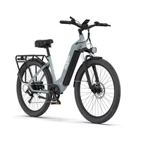 ONESPORT OT05 EU Standard 27.5Inch Electric Bike 27.5*2.25 Inch Tires 250W Motor Electric City E-Bike 36V 18.2AH Battery 25km/h