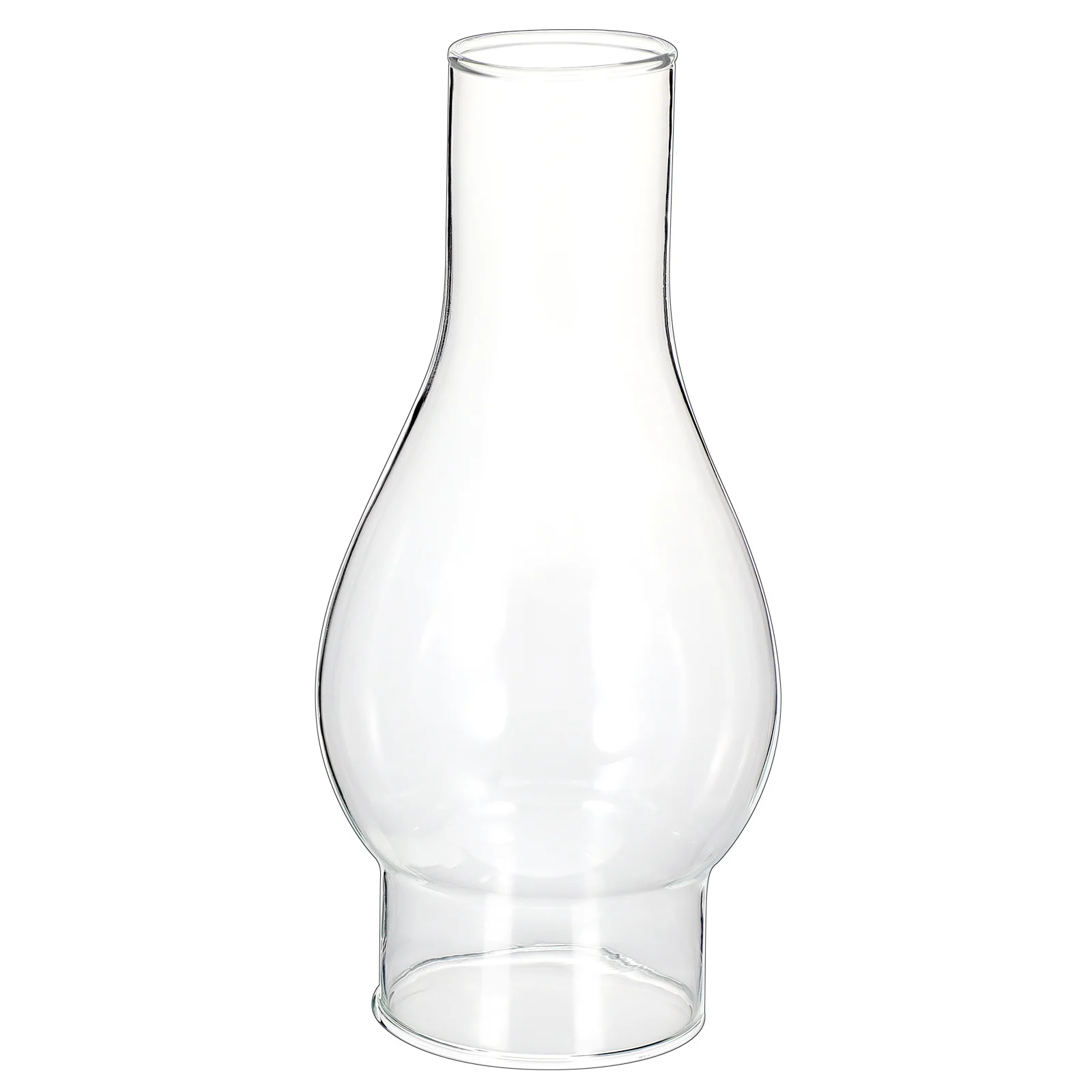 

Transparent Glass Lampshade Lamp Chimney Vintage Oil Light Accessory Safe Useful Delicate Beautiful Vintage Lamp Shade