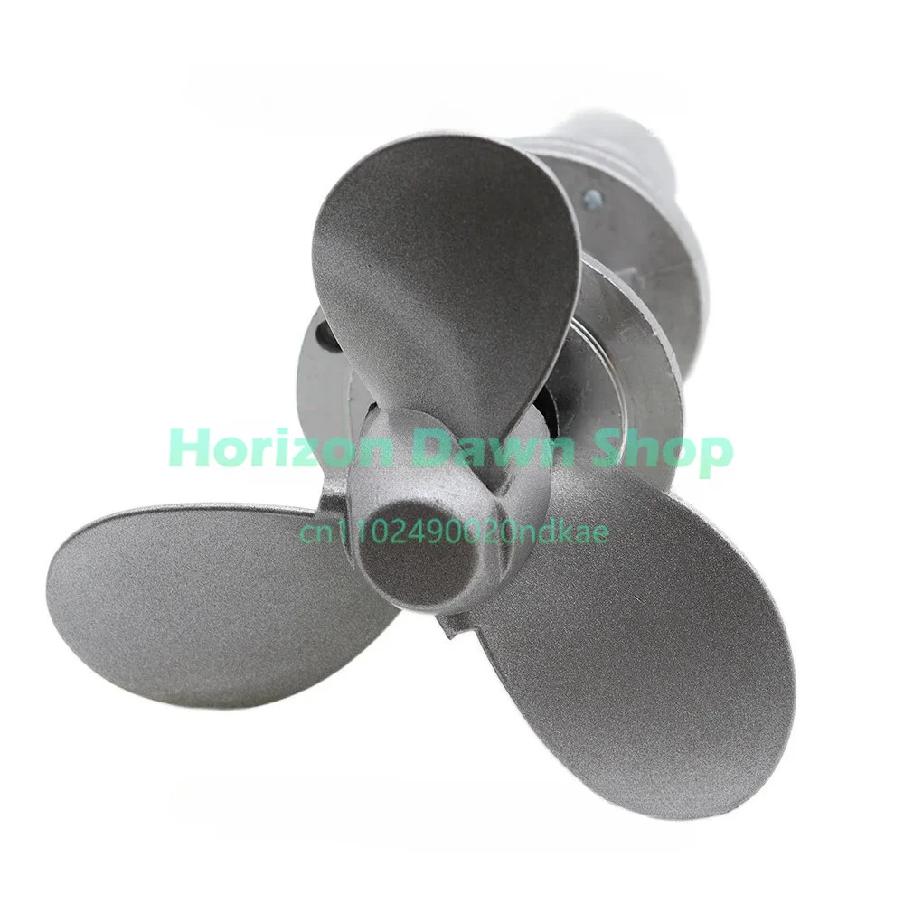 26/28MM 7T/9T Universal Boat Propeller Parts, DIY Modified Brush Cutter Lawn Mower Boat Booster Accessories