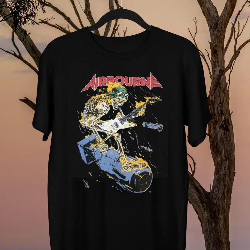 تي شيرت Airbourne هدية جولة للمعجبين جميع المقاسات 1L244