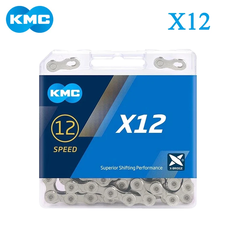 KMC Bike Chain X8 X9 X10 X11 X12 MTB Bicycle Chains 8v 9v 10v 11v 12 Speed Road Bike Crankset For Shimano Sram Bikes Part