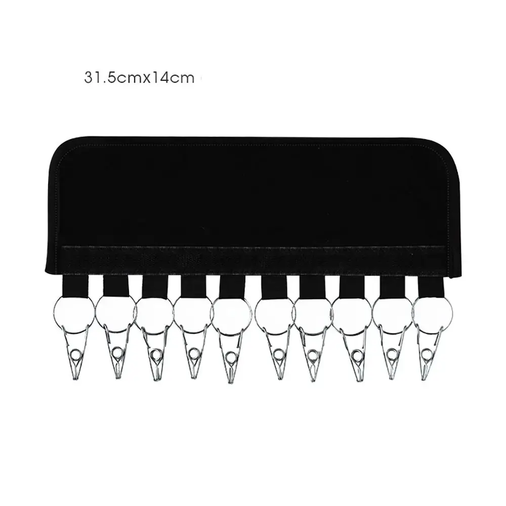 

New Hat Portable 10-Clip Fabric Storage Clip Multifunctional Foldable Hat Clip Perforation-Free Self-Adhesive Hat Rack Hat