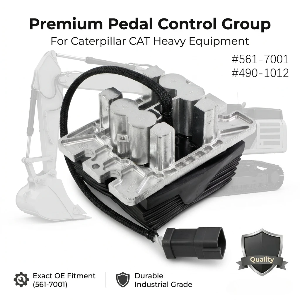 For Caterpillar D5 352 395 352UHD 340 324 330GC 323GC 313GX E323G E330GC E336GC Pedal Control Group 490-1012 561-7001