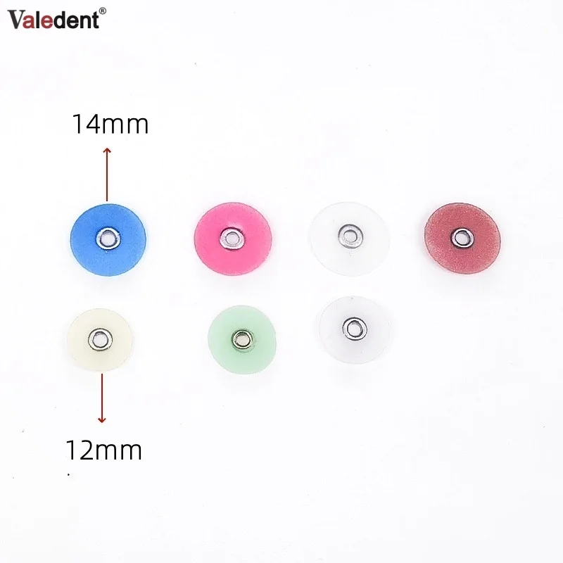 200Pcs/Bag Dental Finishing Polishing Discs Composites Ceramics Glass Ionomer Restorations Autoclavable Dental Material 12mm