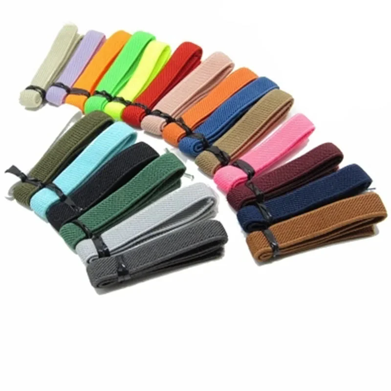 DIY Sewing Supplies Elastic Tape, Hand Made Belt, Colorful Elastic Band, Webbing for Clothing Colors, 1cm Width, 6m per Lot