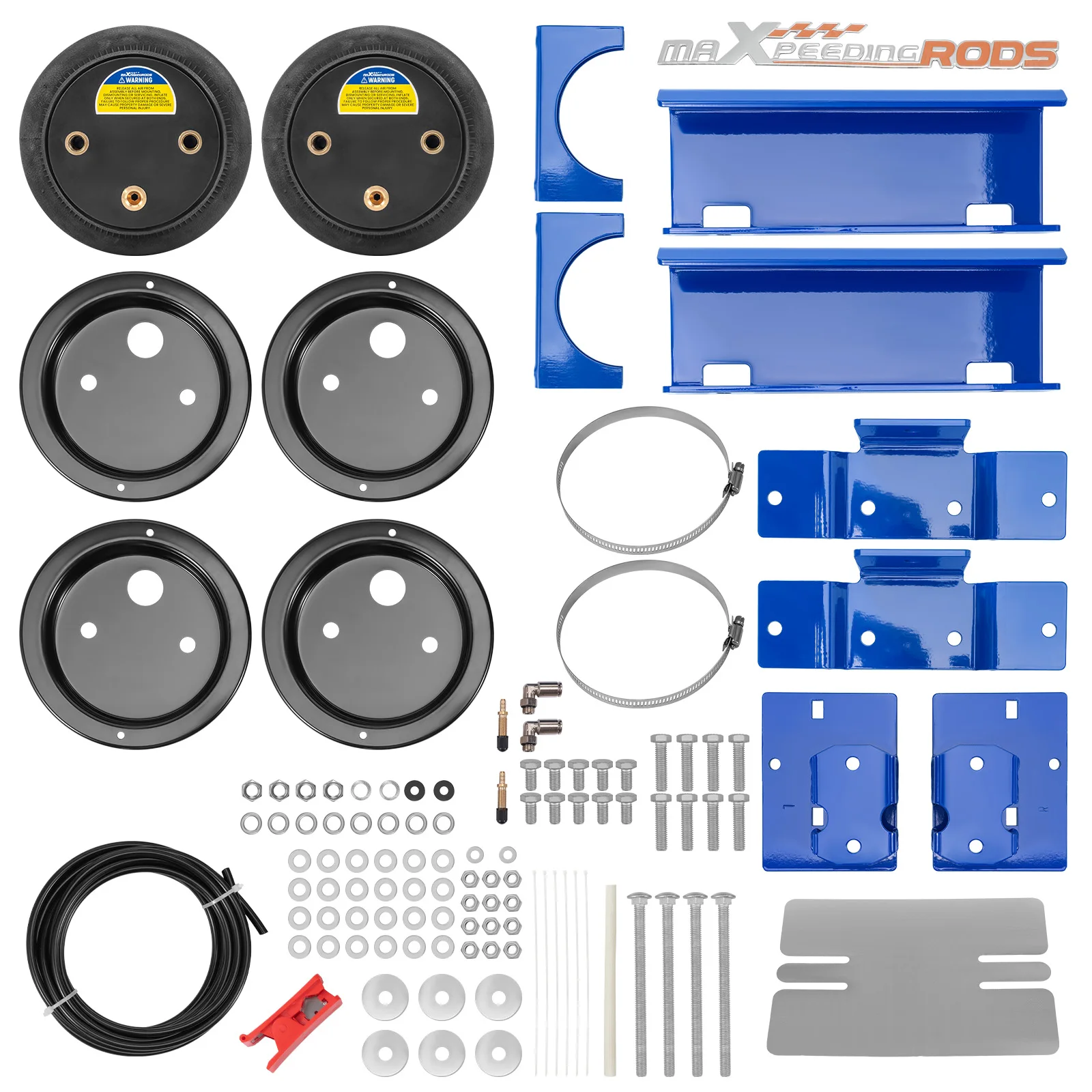 1 Set Air Spring Bag Air Leveling Kit for Chevrolet V30 Pickup 1988 Air Spring Bag Air Suspension Air Helper Spring Bellow