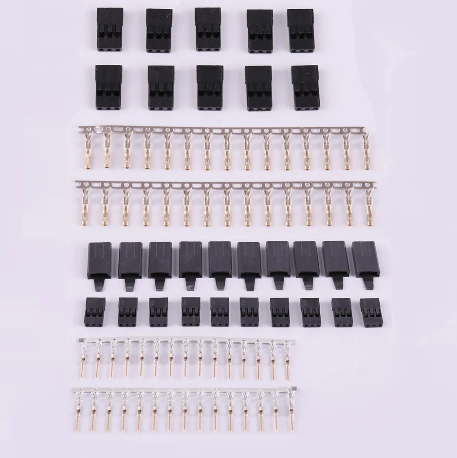 AMASS anti-loose buckle servo plug FUTABA/JR male + female 10 sets of model aircraft drone end